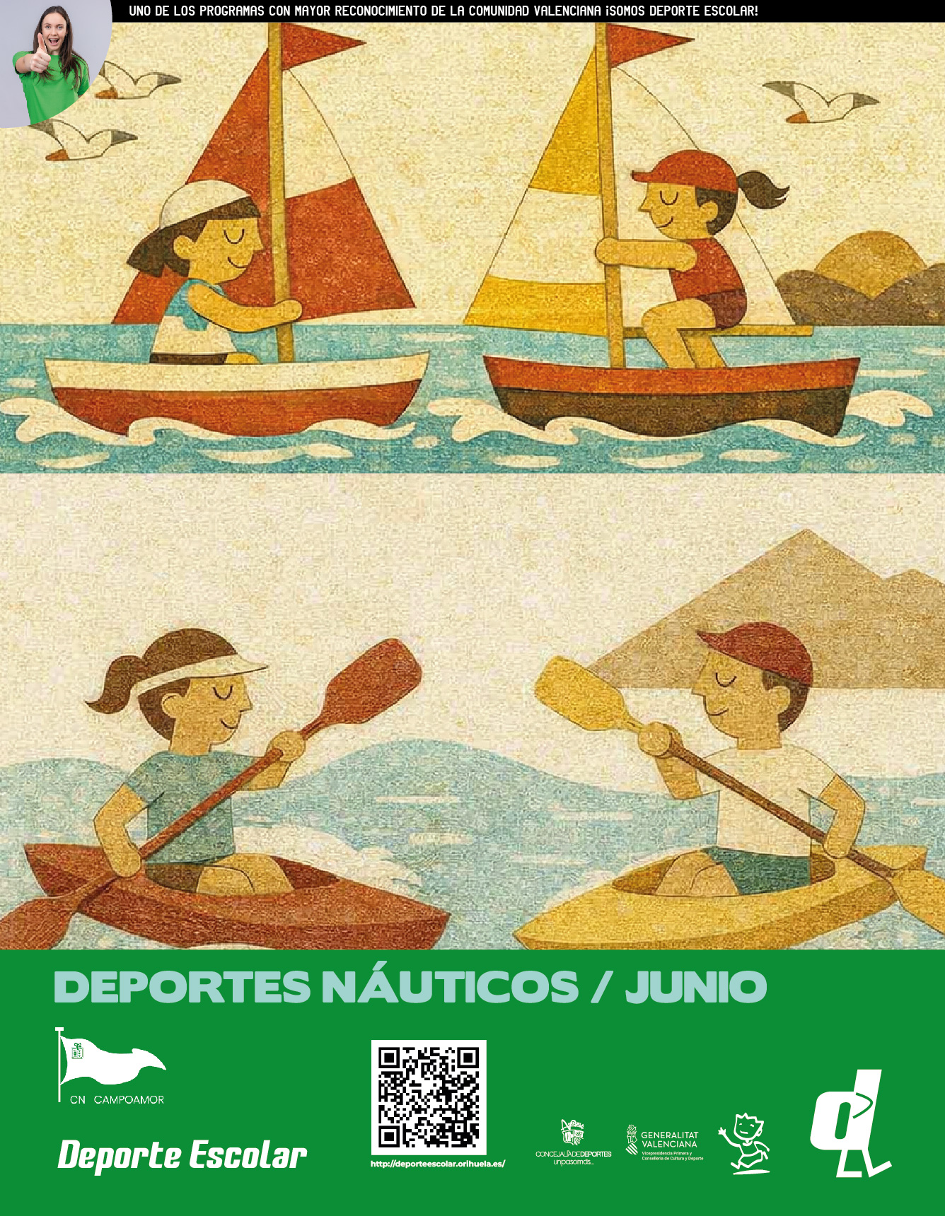 Cartel Deportes N&aacute;uticos