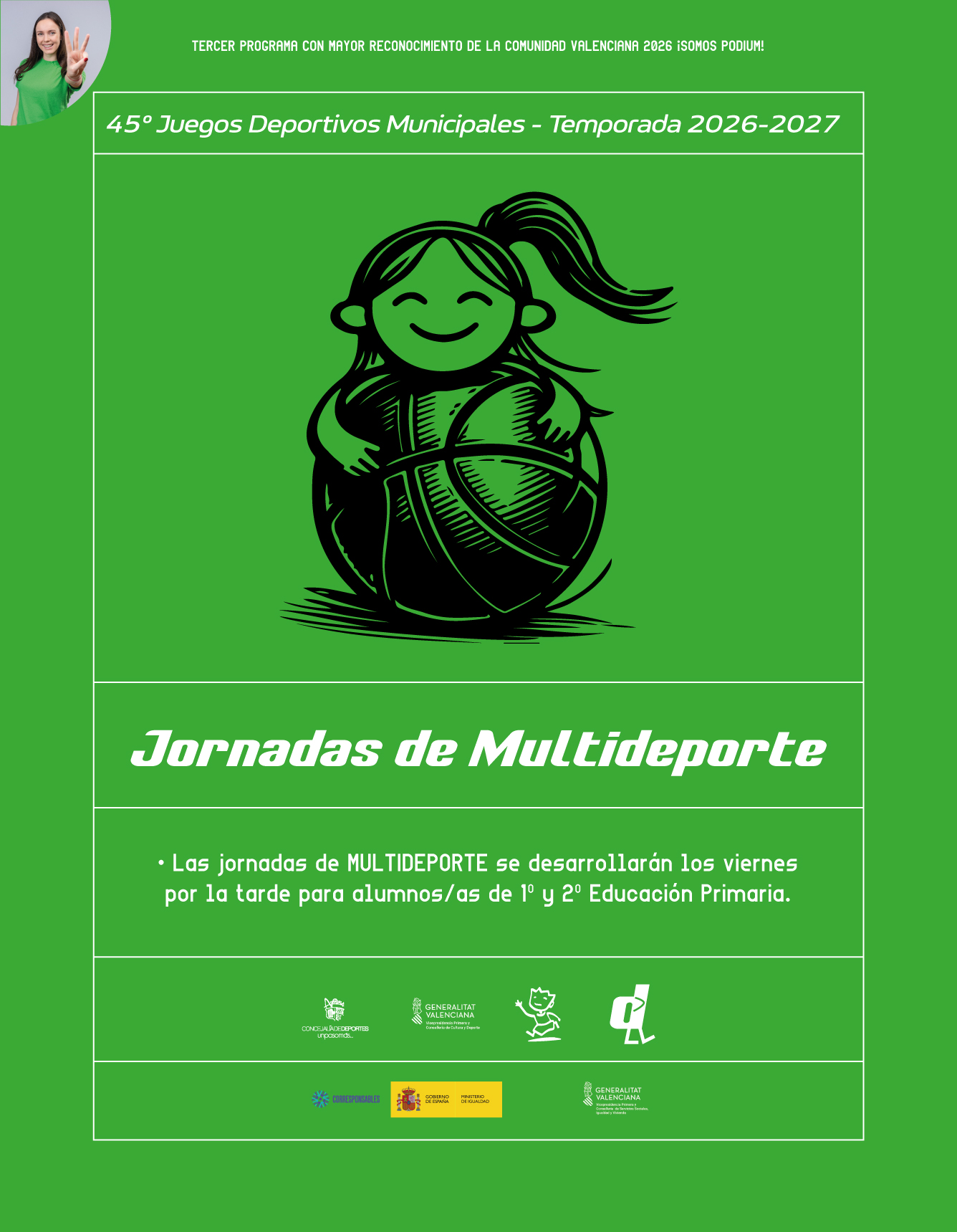 Cartel programa Multideporte
