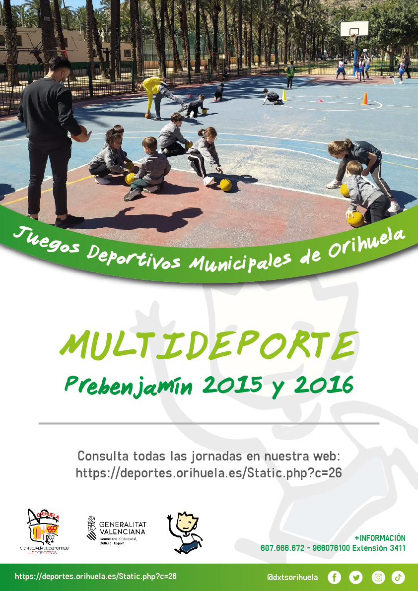 Cartel programa Multideporte