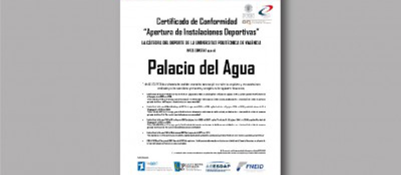 Imagen Orihuela obtiene el certificado de apertura de instalaciones deportivas seguras de la UPV.