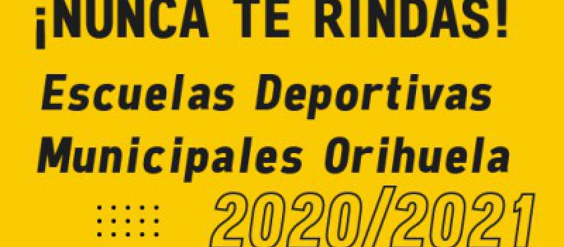 Imagen Escuelas Deportivas Municipales Orihuela 2020/2021 [actualizado]